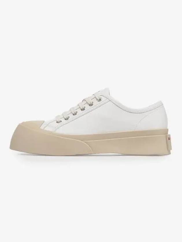 Pablo Platform Nappa Leather Low Top Sneakers Lilywhite - MARNI - BALAAN 2