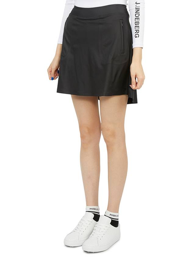 Women's Effortless Golf Skirt Onyx - G/FORE - BALAAN 3