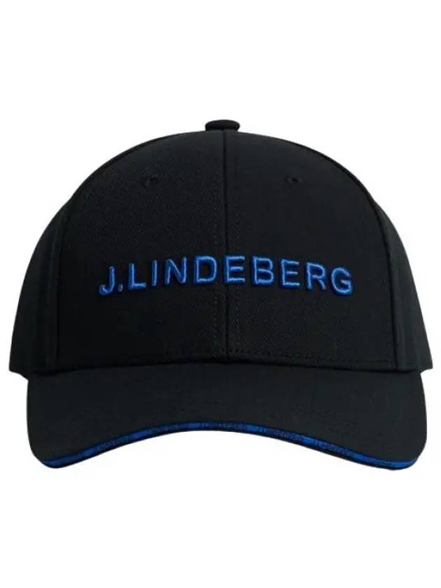 Hennric Embroidered Logo Ball Cap Black - J.LINDEBERG - BALAAN 2