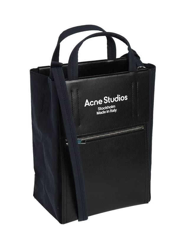 Baker Out Small Tote Bag Black - ACNE STUDIOS - BALAAN 4