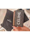 Triomphe Canvas Logo Card Wallet Tan - CELINE - BALAAN 7