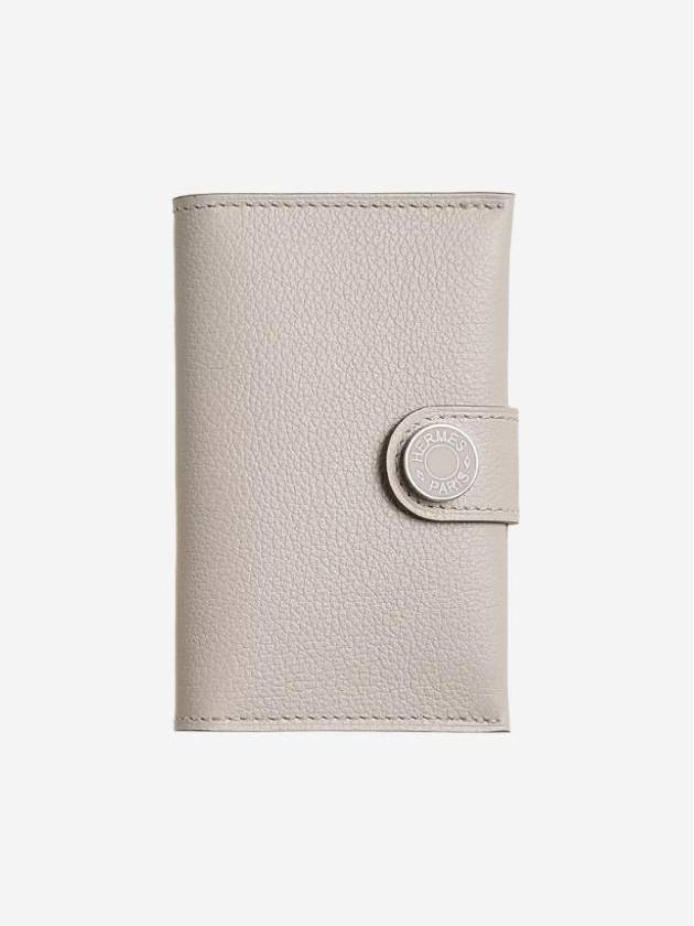 R.M.S Card Wallet Palladium Beton - HERMES - BALAAN 1