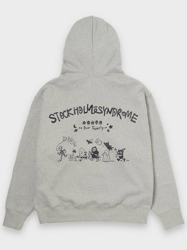 OUR FAMILY HOODIE GRAY - STOCKHOLM SYNDROME - BALAAN 1