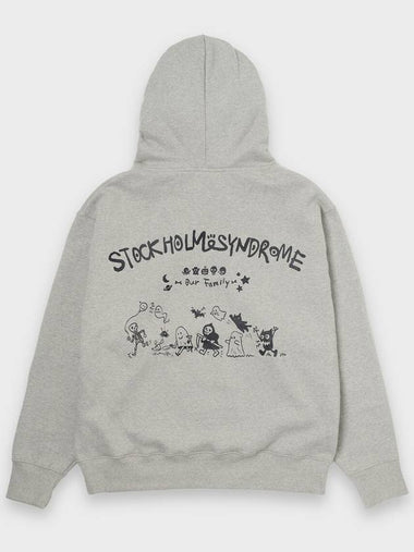 OUR FAMILY HOODIE GRAY - STOCKHOLM SYNDROME - BALAAN 1