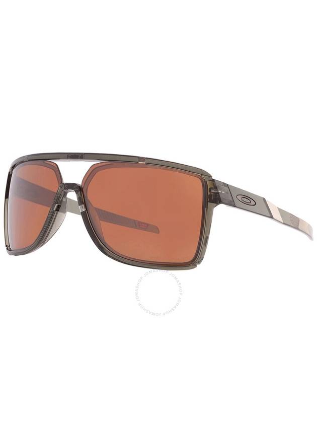 Oakley Castel Prizm Tungsten Polarized Rectangular Men's Sunglasses OO9147 914704 63 - OAKLEY - BALAAN 2