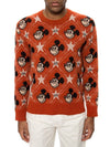 Disney Mickey Wool Knit Top Red - GUCCI - BALAAN 3