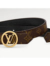 LV Circle 20mm Reversible Belt Monogram M0567X - LOUIS VUITTON - BALAAN 3