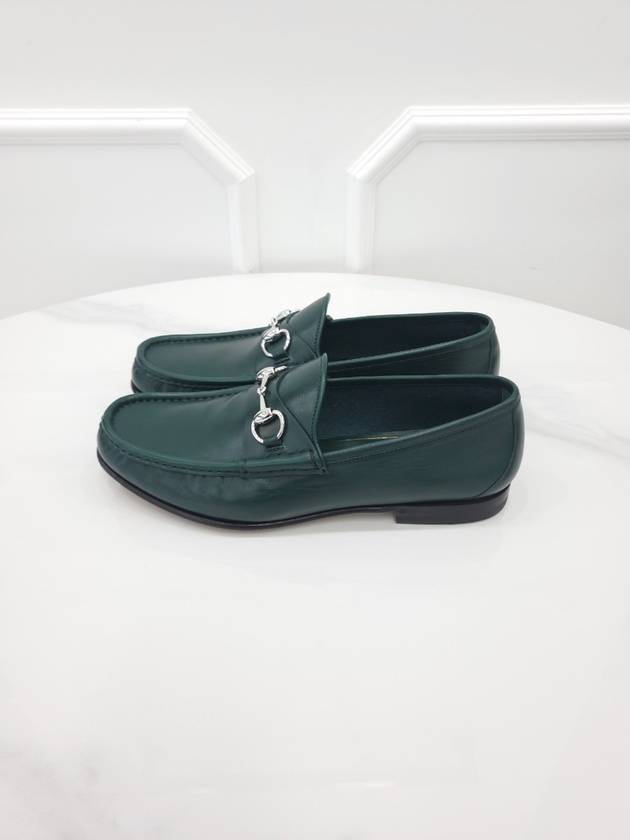 Men s Horsebit 1953 Loafer Green 757769 - GUCCI - BALAAN 5