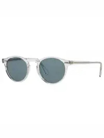 Eyewear Gregory Round Sunglasses Grey - OLIVER PEOPLES - BALAAN 1