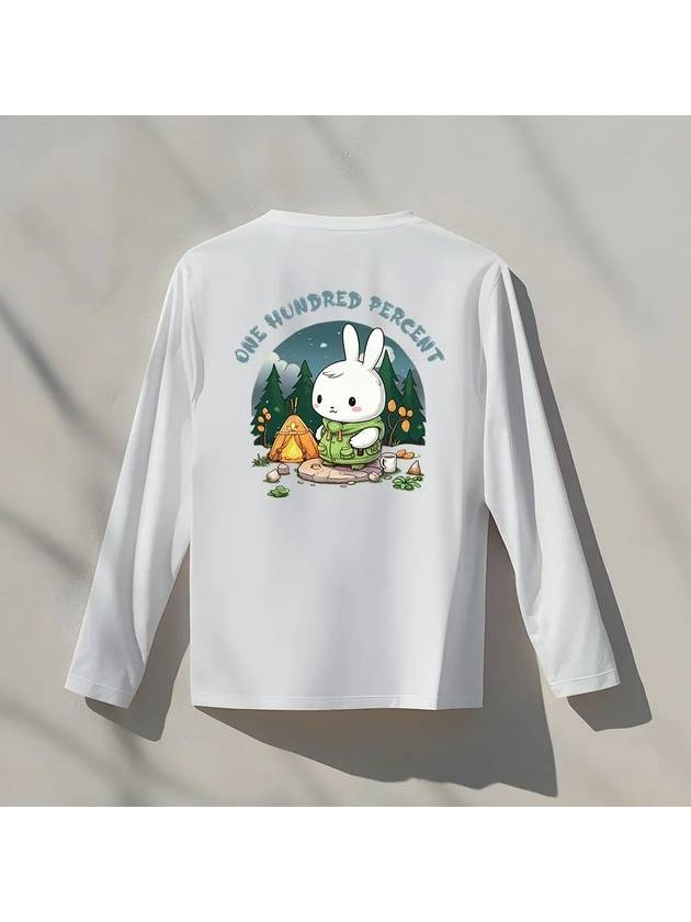 OHP x HARMONIA b rabbit camping basic long sleeve t-shirt - ONEHUNDREDPERCENT - BALAAN 1