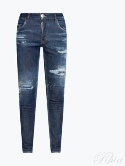 Distressed Tapered Jeans Blue - DSQUARED2 - BALAAN 2