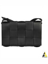 Intrecciato Cassette Cross Bag Black - BOTTEGA VENETA - BALAAN 2