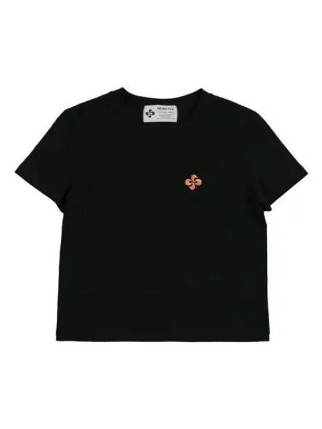 Wave basic short sleeve t shirt black - HERETIC - BALAAN 1