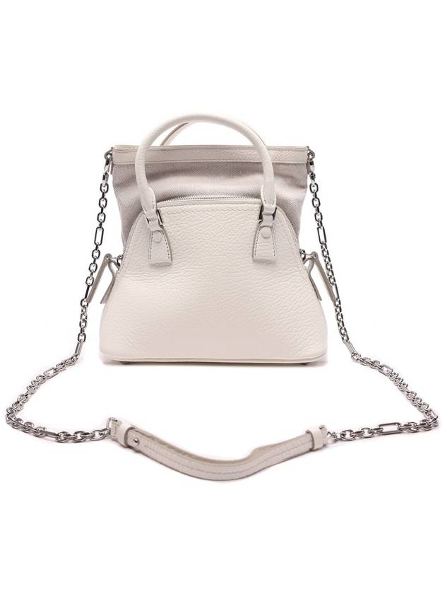 5AC Classique Micro Tote Bag White - MAISON MARGIELA - BALAAN 5