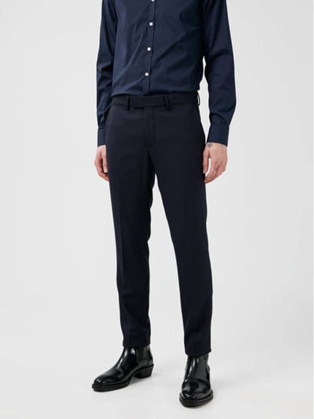 Grant Active Hopsack Pants Navy - J.LINDEBERG - BALAAN 2