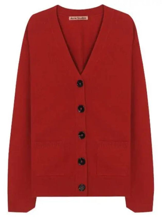 wool cashmere cardigan women - ACNE STUDIOS - BALAAN 1