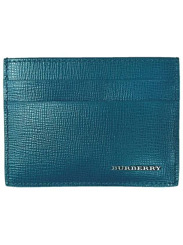 Sandon Metal Logo Card Wallet Green - BURBERRY - BALAAN 2