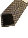 Interlocking GG Pattern Bee Print Tie Beigle - GUCCI - BALAAN 7