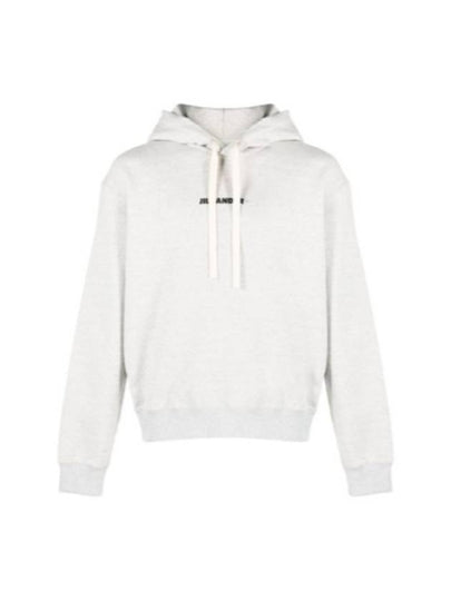 Plus Logo Hoodie Grey - JIL SANDER - BALAAN 2