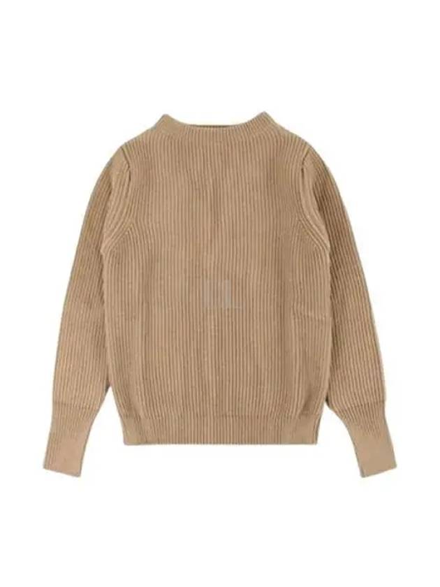 ANDERSEN Navy Crew Neck Camel - ANDERSEN-ANDERSEN - BALAAN 1