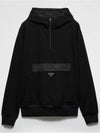 UJL62B 147C F0806 Technical Jersey Hood - PRADA - BALAAN 1