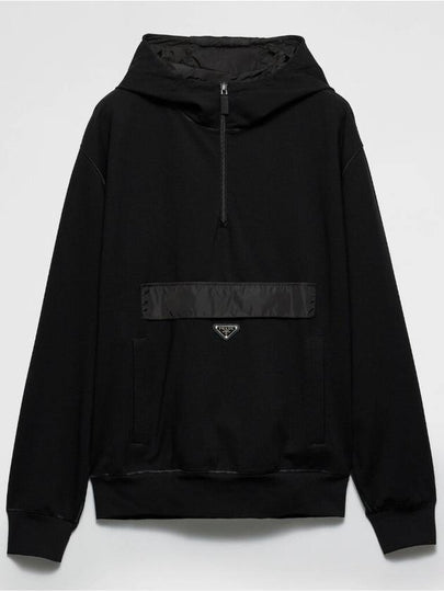 Technical jersey hoodie - PRADA - BALAAN 2