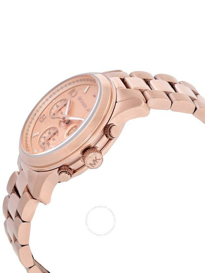 Michael Kors Runway Chronograph Quartz Rose Gold Dial Watch MK7324 - MICHAEL KORS - BALAAN 2