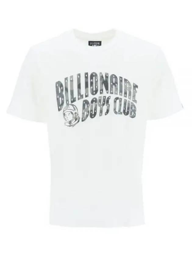 Classic Curve Logo Short Sleeve T Shirt White - BILLIONAIRE BOYS CLUB - BALAAN 2