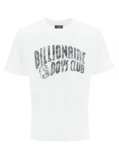 Classic Curve Logo Short Sleeve T-Shirt White - BILLIONAIRE BOYS CLUB - BALAAN 2