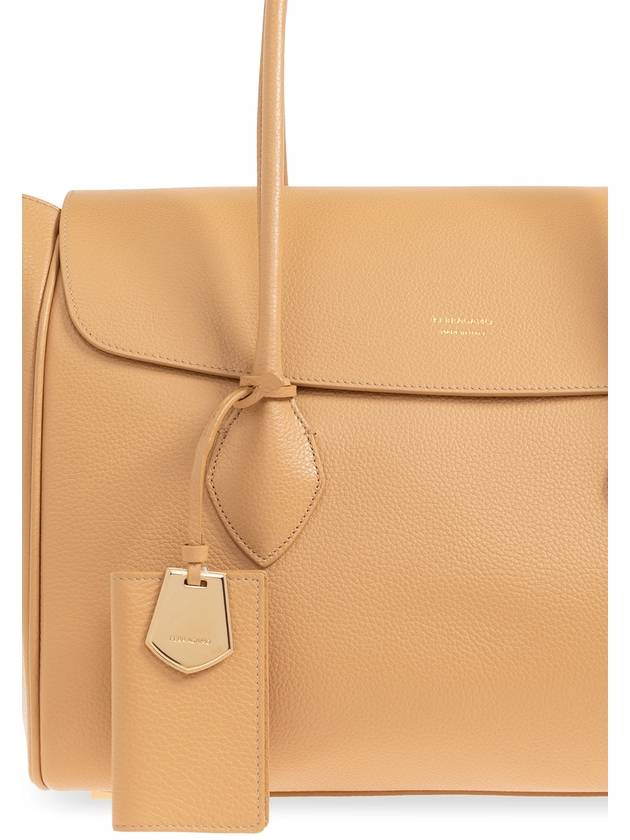 FERRAGAMO ‘Classic’ Shopper Bag, Women's, Beige - SALVATORE FERRAGAMO - BALAAN 6