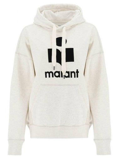 Mansel Logo Hoodie Ecru - ISABEL MARANT - BALAAN 1