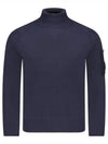 Lens Detail Lambswool Turtleneck Navy - CP COMPANY - BALAAN 2