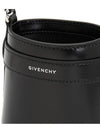 Shark Lock Mini Bucket Bag Black - GIVENCHY - BALAAN 9