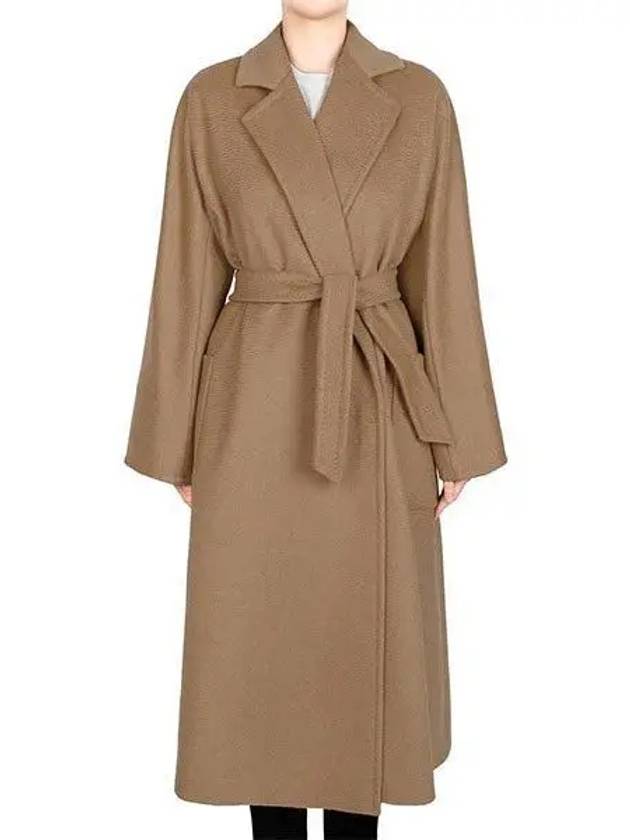 Camel Olea wool coat 001 270671 1103502 - MAX MARA - BALAAN 1