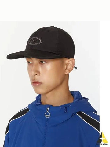 Circle nylon ball cap black - REEBOK - BALAAN 1