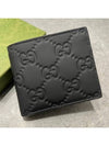 GG Rubber Effect Half Wallet Black - GUCCI - BALAAN 4