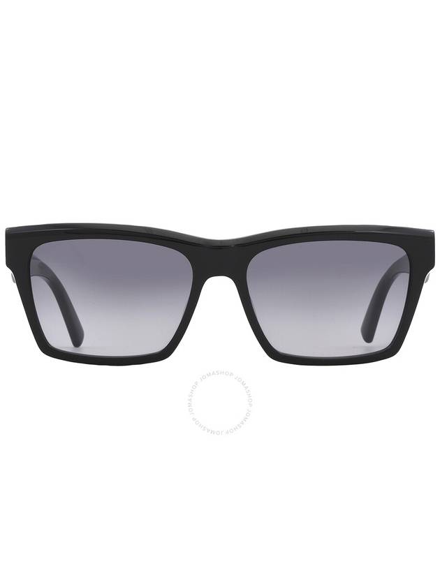 Saint Laurent Gray Gradient Rectangular Ladies Sunglasses SL M104 001 56 - SAINT LAURENT - BALAAN 1