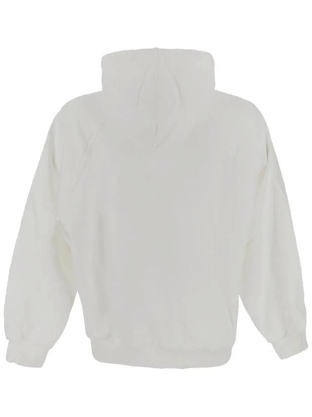 Embroidered Logo Hoodie White - SUNNEI - BALAAN 3