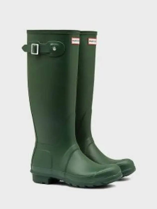 Original Tall Wellington Rain Boots Olive - HUNTER - BALAAN 2