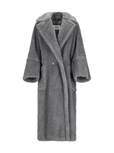 Kadiak Oversized Teddy Double Coat Grey - MAX MARA - BALAAN 1