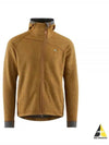 Hodur Hooded Zip Man Mustard 10038 409 - KLATTERMUSEN - BALAAN 2