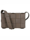 Cassette Intrecciato Small Cross Bag Taupe - BOTTEGA VENETA - BALAAN 2