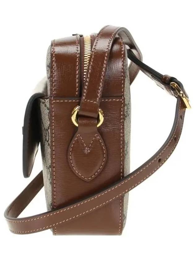 Horsebit 1955 Small Cross Bag Beige Brown - GUCCI - BALAAN 4