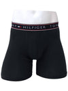 Stretch Cotton Boxer Briefs 3 Pack Black - TOMMY HILFIGER - BALAAN 2