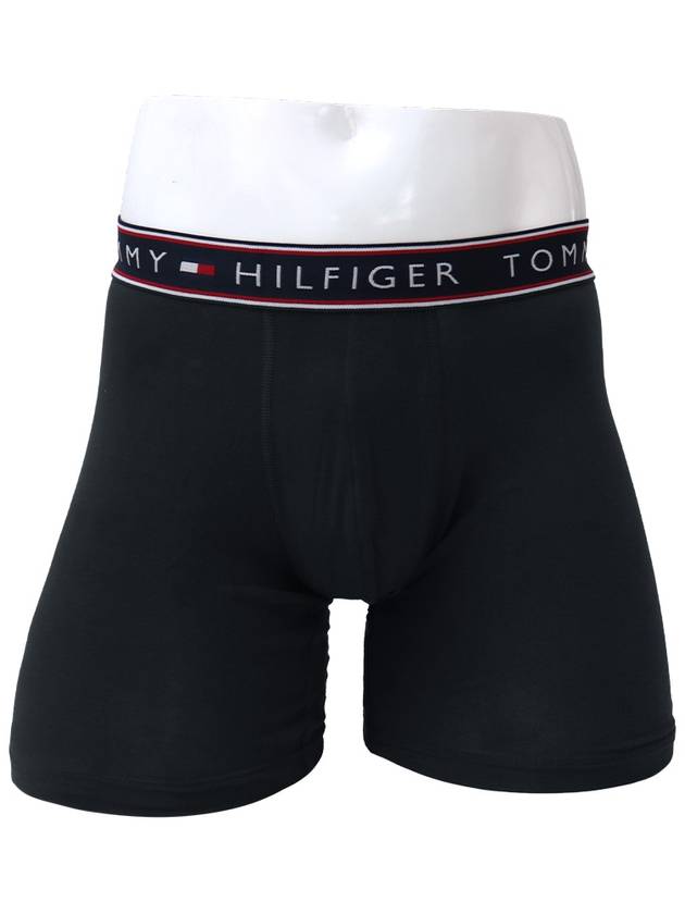 Stretch Cotton Boxer Briefs 3 Pack Black - TOMMY HILFIGER - BALAAN 2