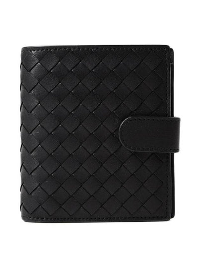 Intrecciato Nappa Half Wallet Black - BOTTEGA VENETA - BALAAN 2