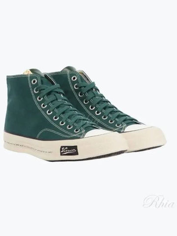 0123201001003 Green Skagway High Top Sneakers - VISVIM - BALAAN 1