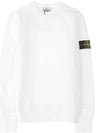 Wappen Patch Crewneck Sweatshirt White - STONE ISLAND - BALAAN 2