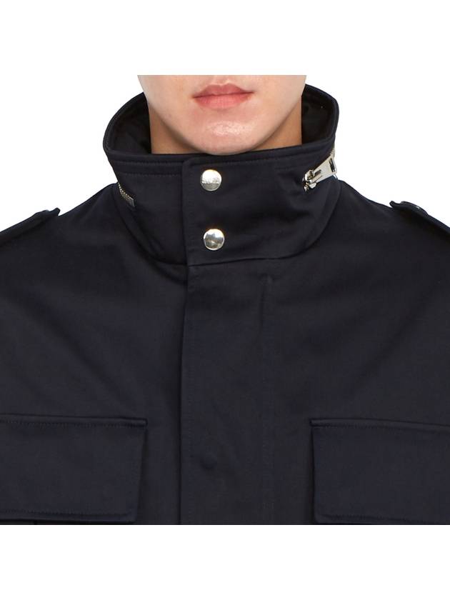 Pocket Patch Jacket Nautic Blue - AMI - BALAAN 9