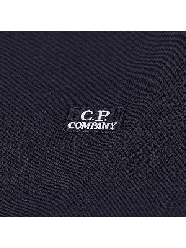 30/1 Jersey Logo Short Sleeve T-Shirt Navy - CP COMPANY - BALAAN 6